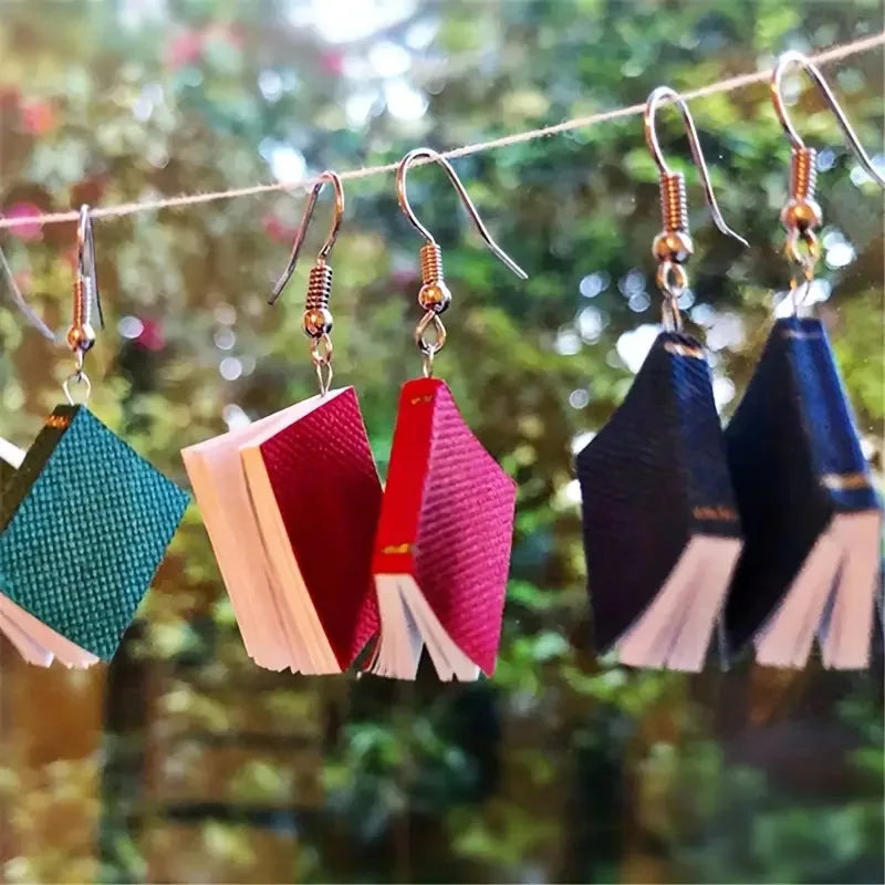 Bookworm Earrings