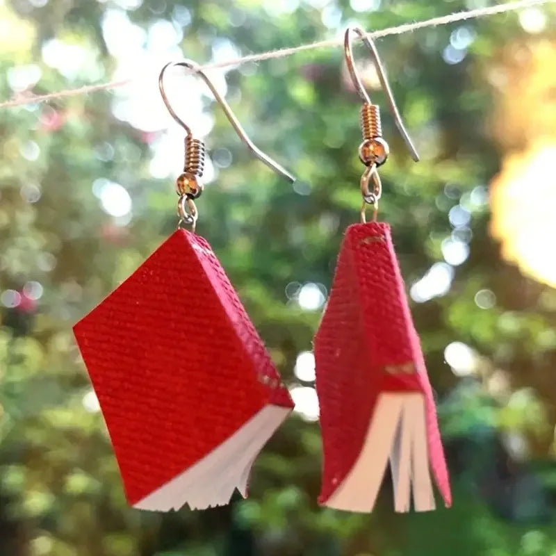Bookworm Earrings